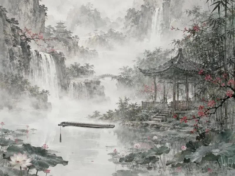 玄音谷门派意境图