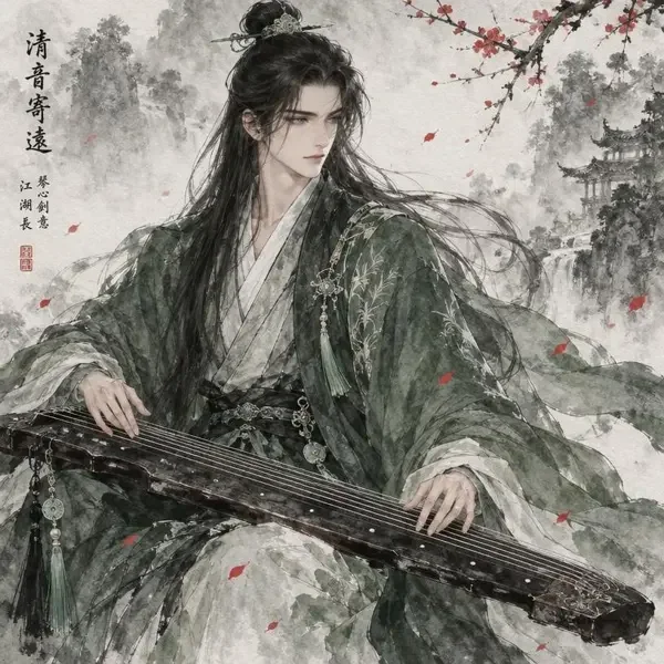 侠客琴无涯画像